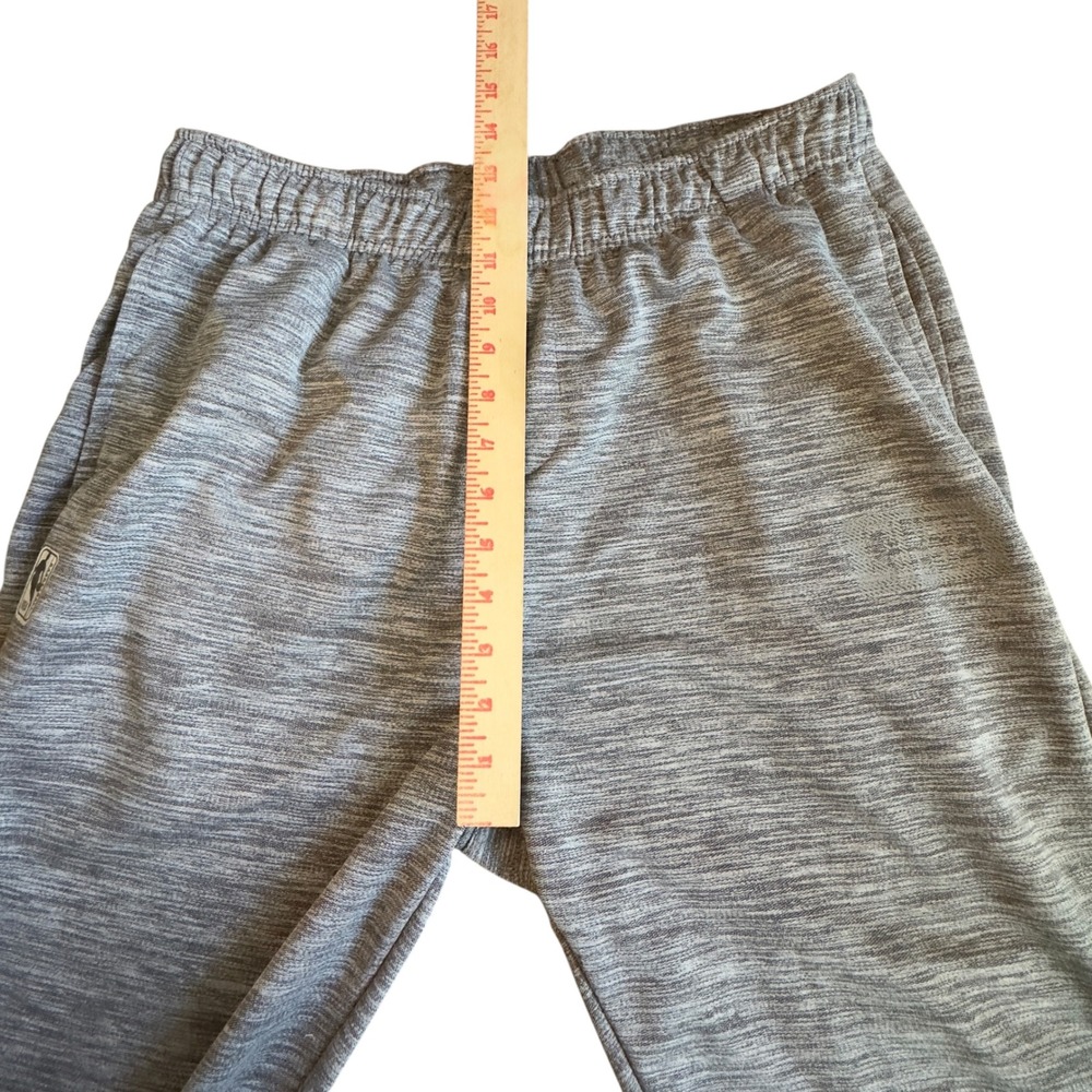 NBA Mens Extra Large XL Gray Athletic Jogger Sweatpants Lounge‎ Activewear - Picture 5 of 9